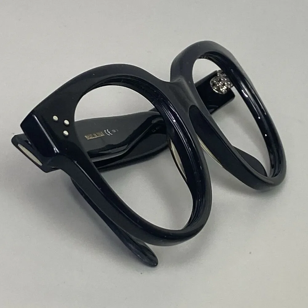CELINE CL41755 Audrey 807/3H Black Cat eyeglasses 55-22-145 Italy Classic Frame